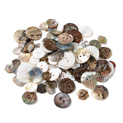 Natural Shell Buttons BUTT-XCP0001-16-1