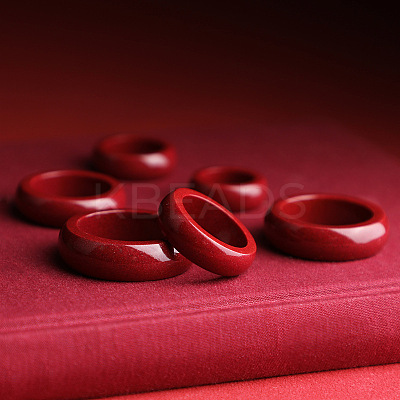 Cinnabar Finger Rings FS-WGB4F46-02-1