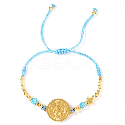 Adjustable Brass Link Bracelets DA0687-1