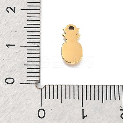 Ion Plating(IP) 304 Stainless Steel Charms STAS-P379-30G-1