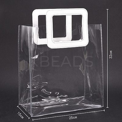 2 Colors PVC Laser Transparent Bag ABAG-SZ0001-06A-1