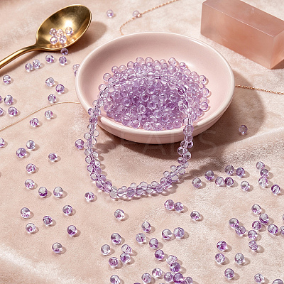 45G Transparent Baking Paint Glass Seed Beads SEED-SZ0001-028H-1