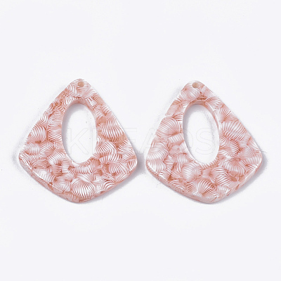 Cellulose Acetate(Resin) Pendants X-KY-S157-33B-1