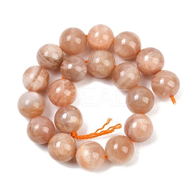 Natural Sunstone Beads Strands G-G342-A02-10.5mm-1