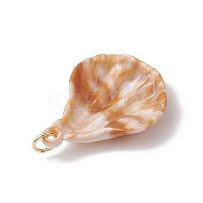 30Pcs 10 Styles Acrylic Pendants PALLOY-JF03989-02-1