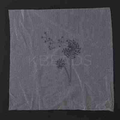 DIY Transparent Fabric Embroidery Kits DIY-K032-78B-1