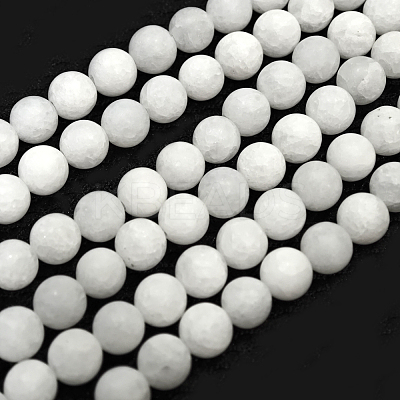 Natural Malaysia Jade Beads Strands G-A152-G-8mm-1