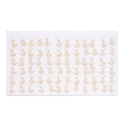 Natural Pearl Dangle Stud Earrings PEAR-N020-05M-1