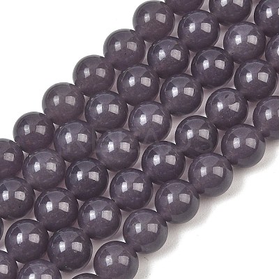 Natural Dyed White Jade Beads Strands GG-CBAEB22-B01-10mm-03-1