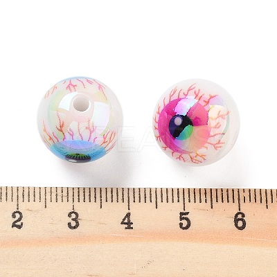 UV Plating Acrylic Beads OACR-S140-02-1