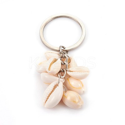 Cowrie Shell Keychain KEYC-JKC00175-1