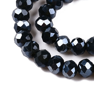 Electroplate Glass Beads Strands LS-EGLA-A034-P4mm-A29-1