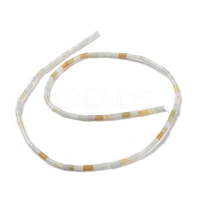Natural Flower Amazonite Beads Strands G-M389-16-1