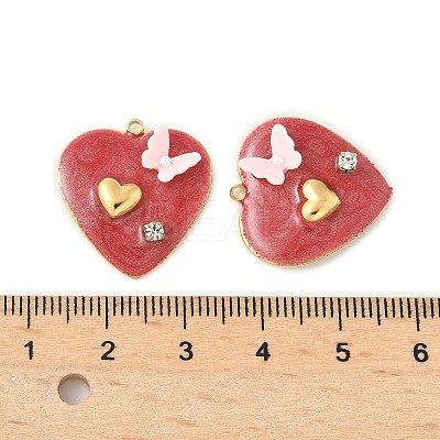 304 Stainless Steel Pendants STAS-C134-02G-1