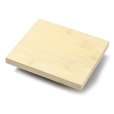 6-Slot Rectangle Wood Earring Display Stands LS-EDIS-R027-04D-1