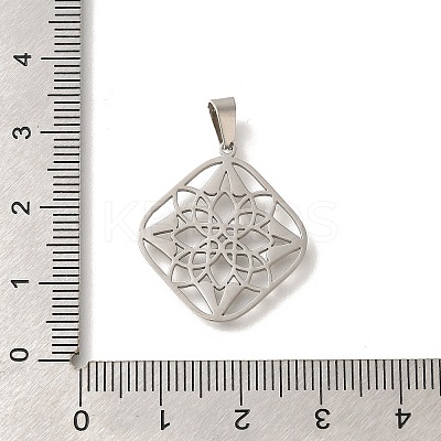 304 Stainless Steel Pendants LS-STAS-S144-05P-B-1