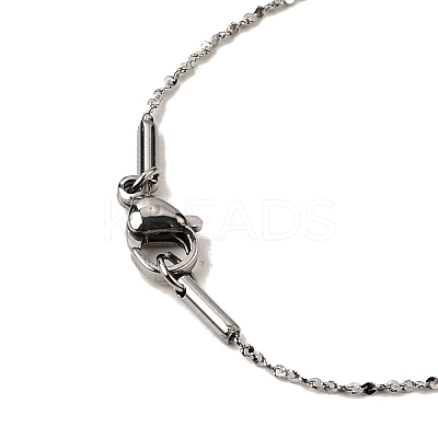 Non-Tarnish 304 Stainless Steel Chain Necklaces NJEW-F248-06A-P-1