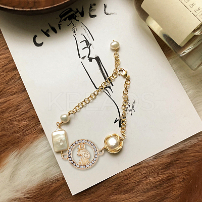 56Pcs 4 Styles Alloy Crystal Rhinestone Connector Charms FIND-DC0003-57-1