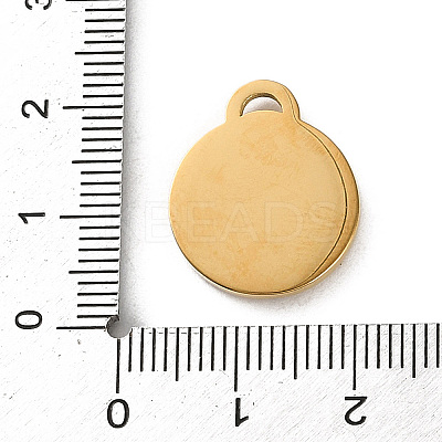 304 Stainless Steel Enamel Pendants STAS-Z146-02G-03-1
