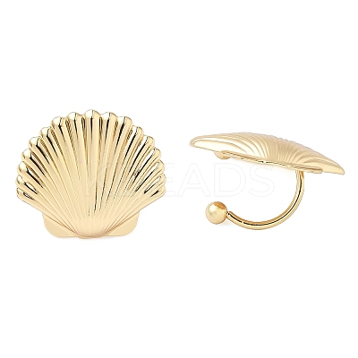 Iron & Alloy Cuff Earrings EJEW-G437-01B-1