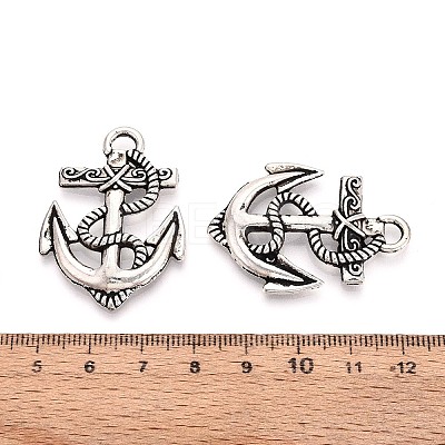 Tibetan Style Alloy Pendants TIBEP-T053-02AS-1