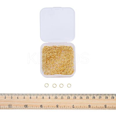 Iron Open Jump Rings IFIN-YW0001-08G-1