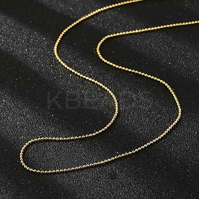 Brass Ball Chain Necklaces LS-MAK-L009-06G-1