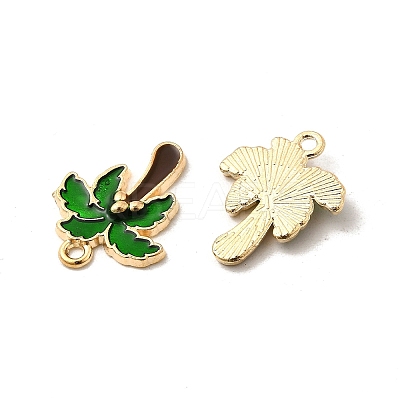 Alloy Enamel Pendants FIND-I051-01G-01-1
