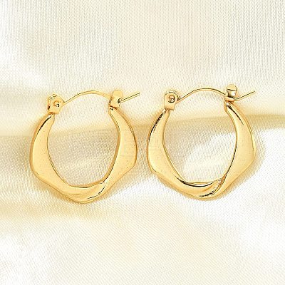 304 Stainless Steel Hoop Earrings for Women EJEW-L296-068G-1