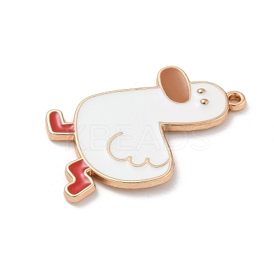 Alloy Enamel Pendants ENAM-A008-31KCG-03-1