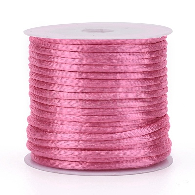 Nylon Satin Rattail Cords NWIR-L006-2mm-06-1