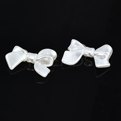 ABS Plastic Imitation Pearl Beads OACR-N008-130-1