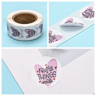1 Inch Thank You Roll Stickers LS-DIY-J002-B13-1