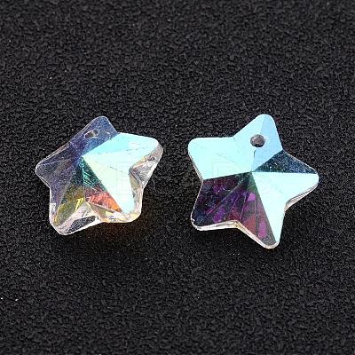 Glass Pendants X-GB005AB-1