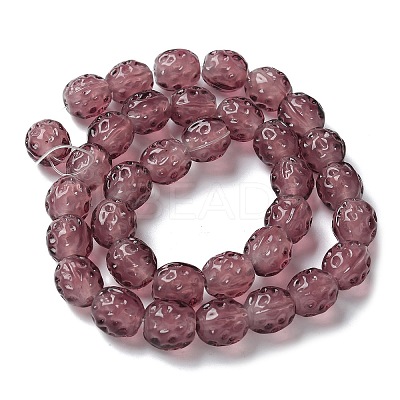 Handmade Lampwork Beads Strands LAMP-Z011-01D-1