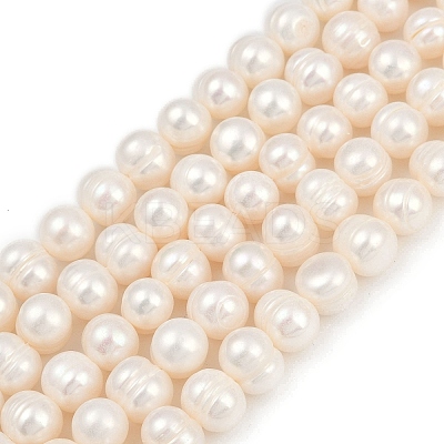 Natural Cultured Freshwater Pearl Beads Strands PEAR-I007-07J-11A-1