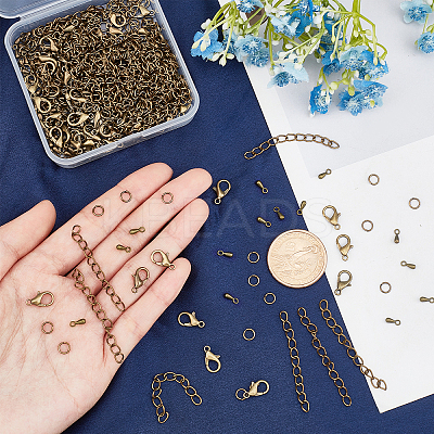 60 Strands Iron Chain Extender DIY-SC0016-76-1