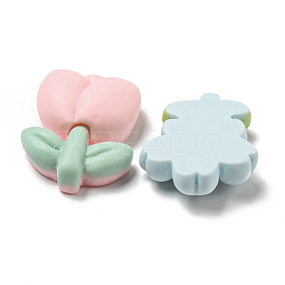 Opaque Resin Decoden Cabochons RESI-F052-A02-1