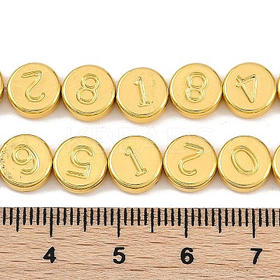 Electroplated Synthetic Non-magnetic Hematite Beads Strands G-C156-08G-1