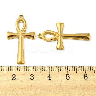 Ion Plating(IP) 304 Stainless Steel Pendants STAS-P341-16H-G-1