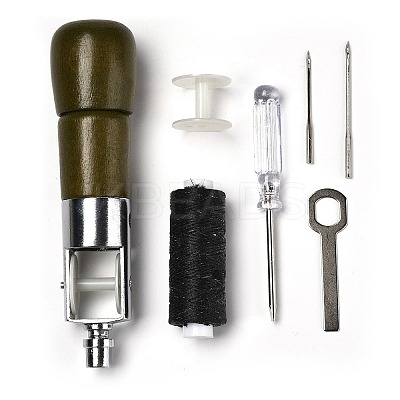 Beech Wooden Leather Carving Stitching Tool TOOL-Z005-01-1