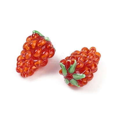 Handmade Lampwork Beads LAMP-U004-07J-1