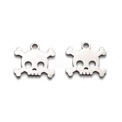 Non-Tarnish Halloween 316 Surgical Stainless Steel Charms STAS-H190-13P-02-1