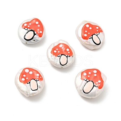 Autumn Theme Natural Culture Freshwater Pearl Beads PEAR-E015-04-1