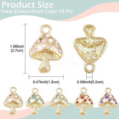 10Pcs Alloy Enamel PandantsYSC2025071598
 ENAM-YW0006-27A-1