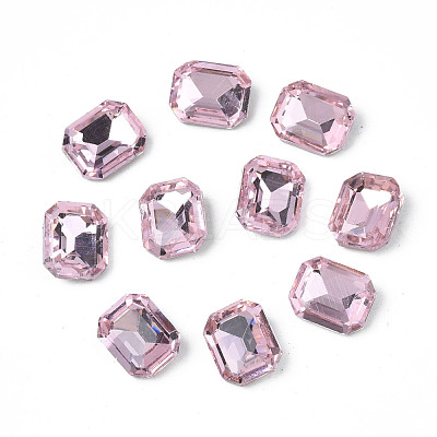 Pointed Back Glass Rhinestone Cabochons MRMJ-N027-007-B01-1