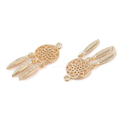 Brass Pendants KK-Q816-15G-1