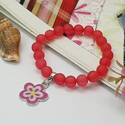 Charm Bracelets BJEW-JB00627-1