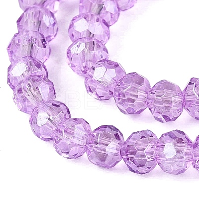 Baking Paint Glass Beads Strands EGLA-Q120-A-A01-1