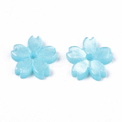 Opaque Acrylic Beads X-SACR-S273-31C-1